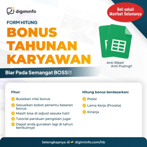 [Personal Use] Hitung Bonus Tahunan Untuk Motivasi Karyawan!