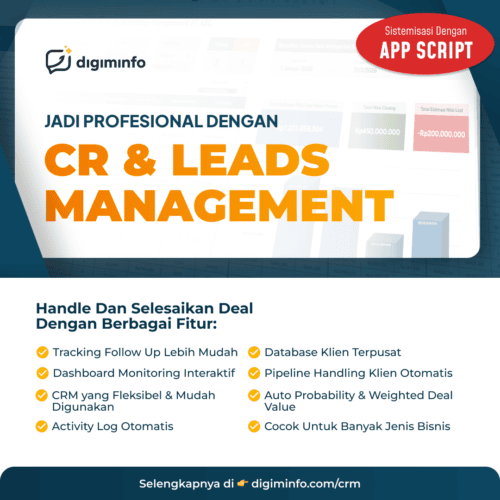 [Personal Use] Handle Leads & Klien Dengan Mudah dan Profesional!